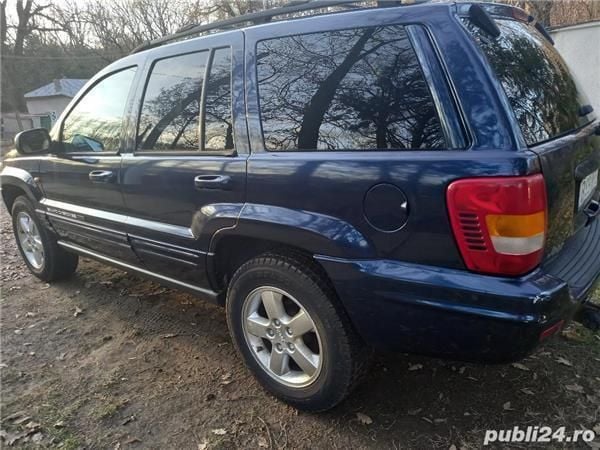Second-hand Jeep Grand Cherokee 163 CP (119 kW) 2003 Albastru SUV