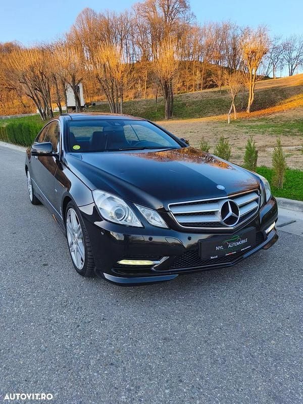 Second-hand Mercedes E220 Avantgarde 170 CP (125 kW) 2012 Culoarenegru Coupe
