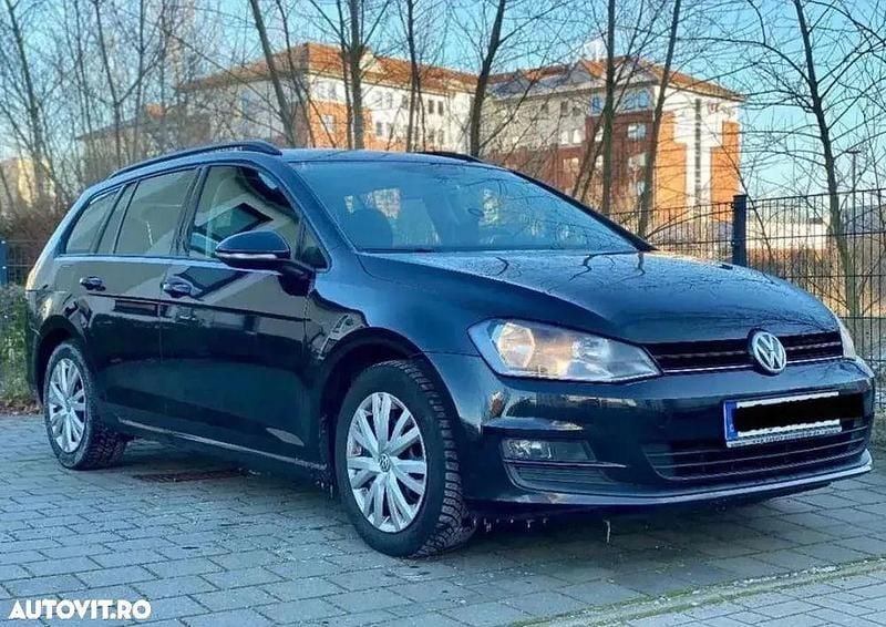 Culoarenegru Utilizat 2014 VW Golf VII Comfortline Break | 6.999 EUR (Preț OK) - Imagine 1/4