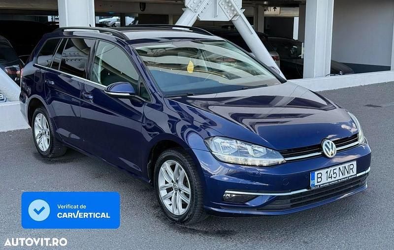 Culoarealbastru Utilizat 2019 VW Golf VII Highline Break | 10.500 EUR (Super Preț) - Imagine 1/4