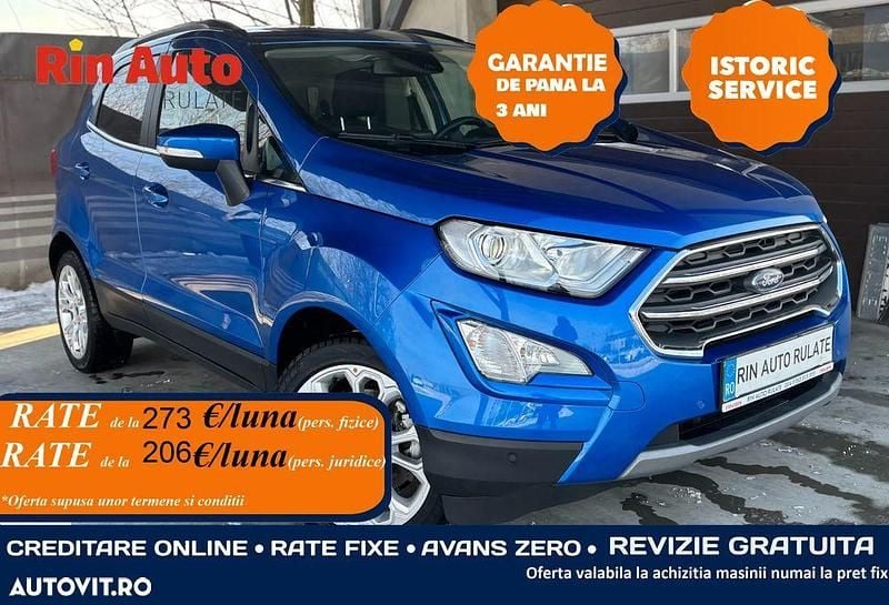 Second-hand Ford Ecosport 125 CP (91 kW) 2023 Culoarealbastru SUV