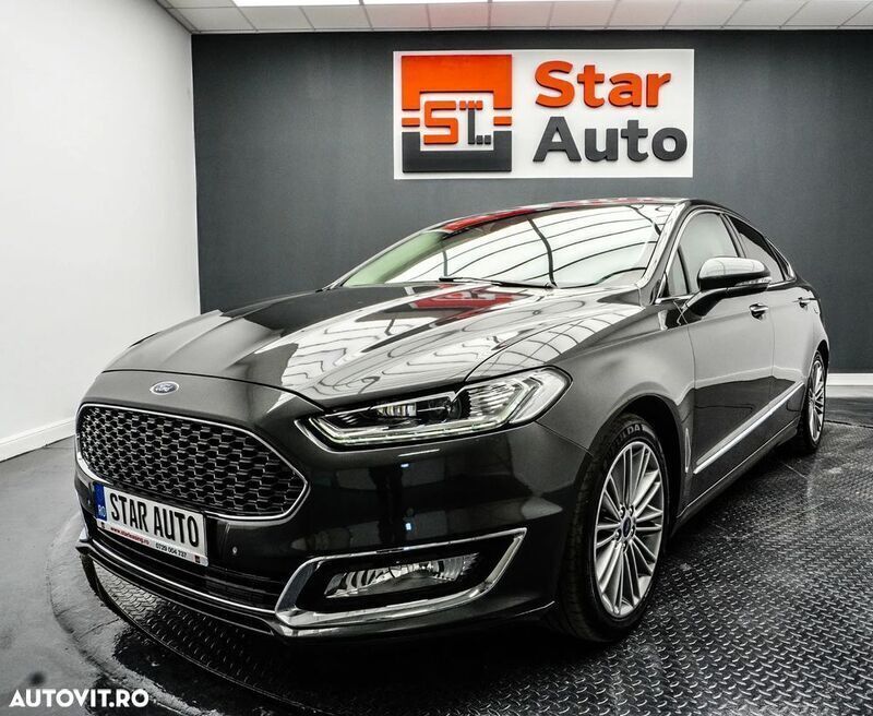 Gri Utilizat 2018 Ford Mondeo Vignale Berlinǎ | 12.990 EUR (Preț OK) - Imagine 1/4
