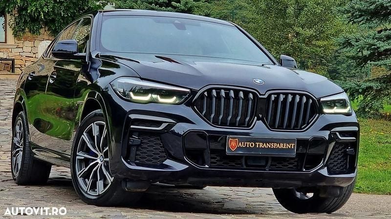 Culoarealbastru Utilizat 2022 BMW X6 Comfort Edition SUV | 56.264 EUR (Preț bun) - Imagine 1/4
