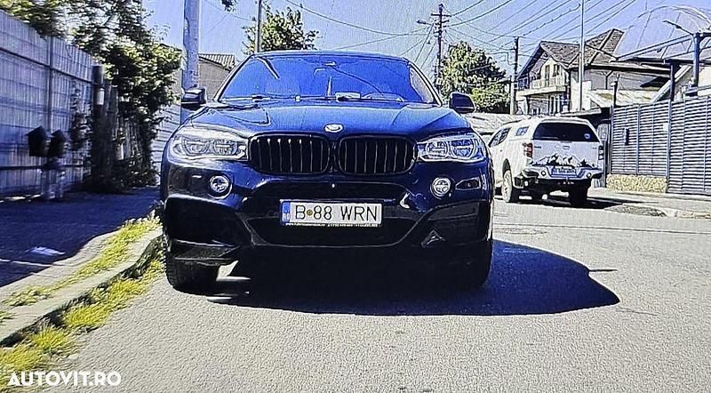 Negru Utilizat 2017 BMW X6 SUV | 31.500 EUR (Preț OK) - Imagine 1/4