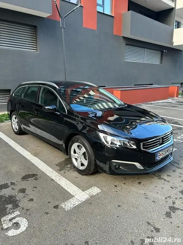 Negru Utilizat 2016 Peugeot 508 SW Break | 9.500 EUR - Imagine 1/4