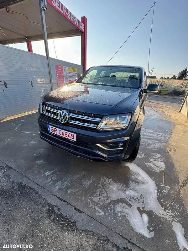 Culoarealbastru Utilizat 2018 VW Amarok Aventura Pickup | 21.500 EUR (Super Preț) - Imagine 1/4