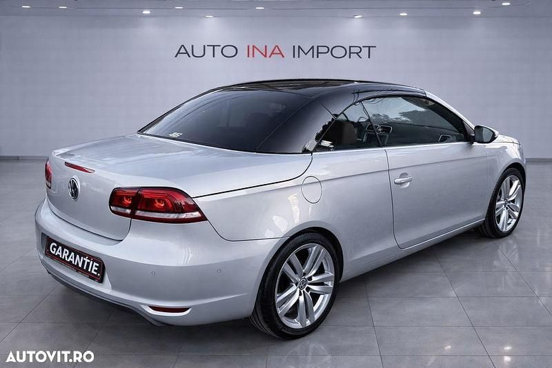 Second-hand VW Eos 140 CP (102 kW) 2012 Culoaregalbeuriu Cabrio