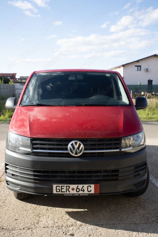 Rosu Utilizat 2017 VW T6 Van | 17.500 EUR - Imagine 1/4