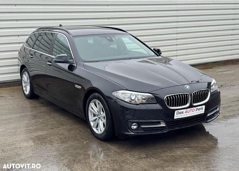 Second-hand BMW 520 Comfort Edition 190 CP (139 kW) 2016 Culoarenegru Break