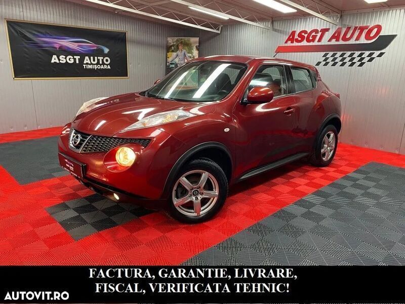 Rosu Utilizat 2011 Nissan Juke SUV | 6.999 EUR (Puțin scump) - Imagine 1/4