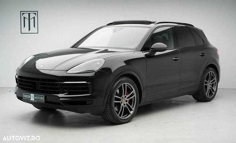 Negru Utilizat 2019 Porsche Cayenne SUV | 45.980 EUR - Imagine 1/4