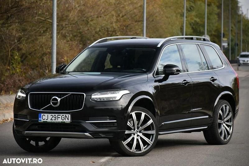 Culoarenegru Utilizat 2018 Volvo XC90 SUV | 21.989 EUR (Super Preț) - Imagine 1/4