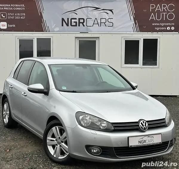 Second-hand VW Golf VI Highline 160 CP (117 kW) 2009 Argintiu Hatchback