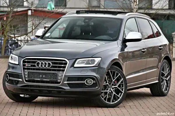 Gri Utilizat 2015 Audi SQ5 SUV | 19.999 EUR - Imagine 1/4