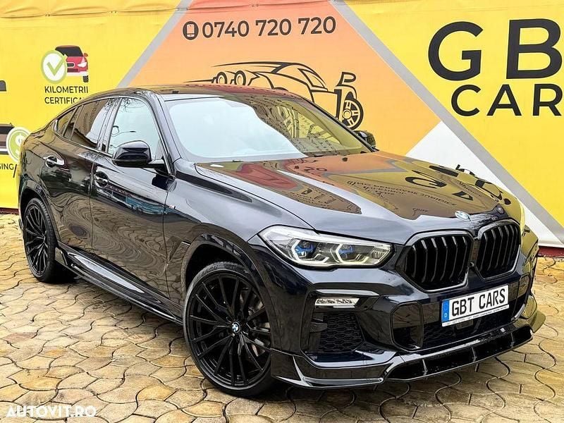 Culoarealbastru Utilizat 2021 BMW X6 Comfort Edition SUV | 57.490 EUR (Super Preț) - Imagine 1/4