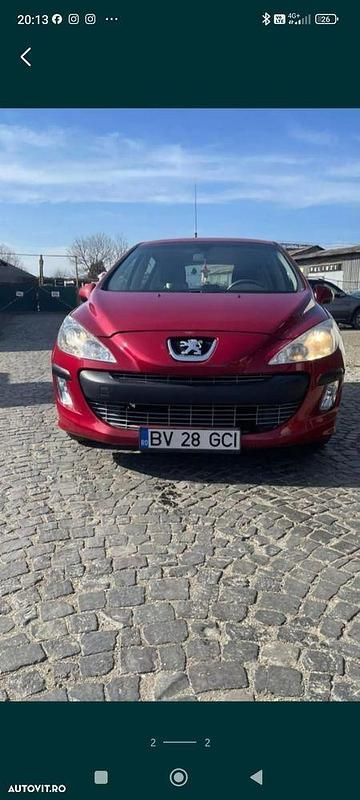 Second-hand Peugeot 308 Access 98 CP (72 kW) 2011 Culoarerosu Hatchback