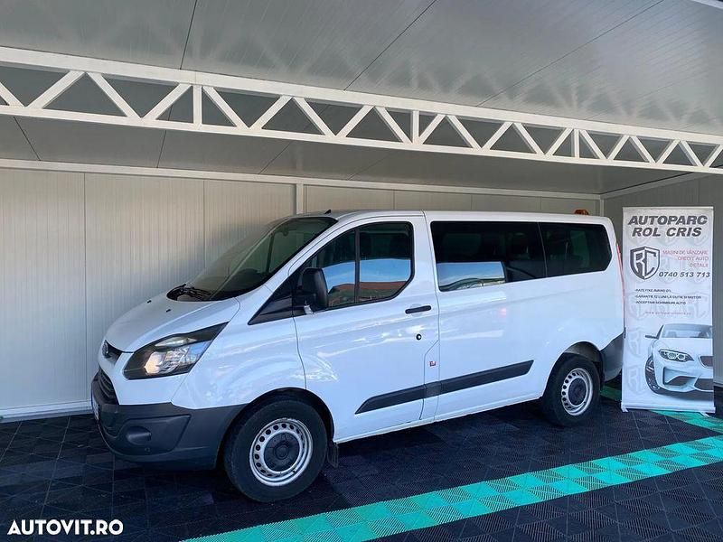 Culoarealb Utilizat 2014 Ford Transit Custom Monovolum | 12.950 EUR - Imagine 1/4