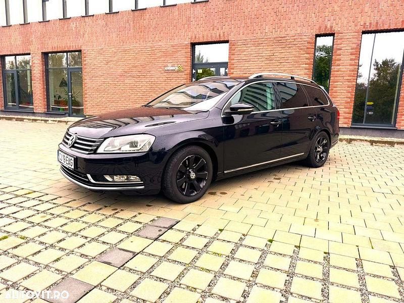 Culoarenegru Utilizat 2012 VW Passat Highline Break | 6.300 EUR (Preț OK) - Imagine 1/4