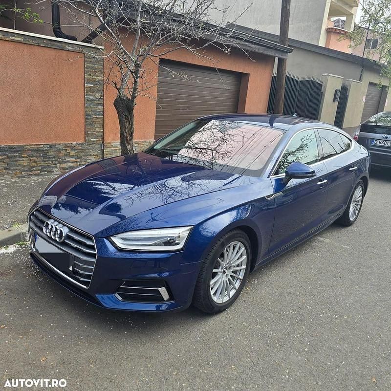 Culoarealbastru Second-hand 2017 Audi A5 Design Coupe | 21.500 EUR (Preț OK) - Imagine 1/4