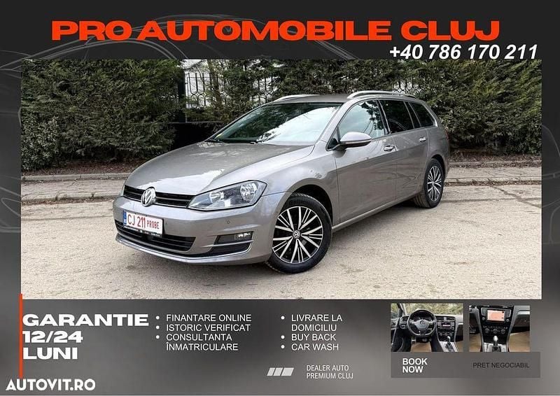 Second-hand VW Golf VII Highline 105 CP (77 kW) 2017 Culoaregri Break