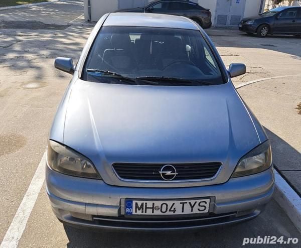 Gri Utilizat 2004 Opel Astra Hatchback | 1.000 EUR (Preț OK) - Imagine 1/4