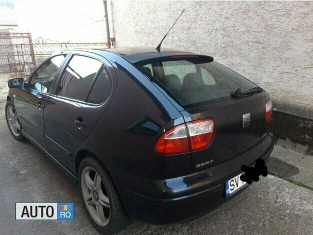 Negru Utilizat 2001 Seat Leon Hatchback | 1.400 EUR - Imagine 1/4
