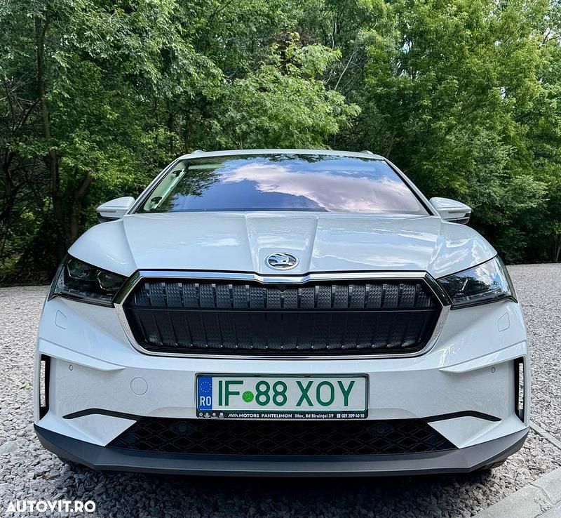 Second-hand Skoda Enyaq iV 150 kW (204 CP) 2021 Culoarealb SUV