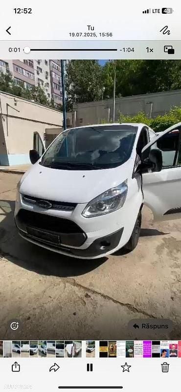 Second-hand Ford Transit Custom Trend 105 CP (77 kW) 2018 Culoarealb Monovolum