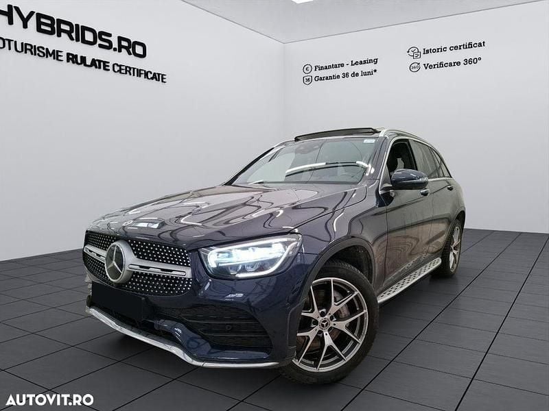 Culoarealbastru Utilizat 2022 Mercedes GLC300e SUV | 42.989 EUR (Super Preț) - Imagine 1/4