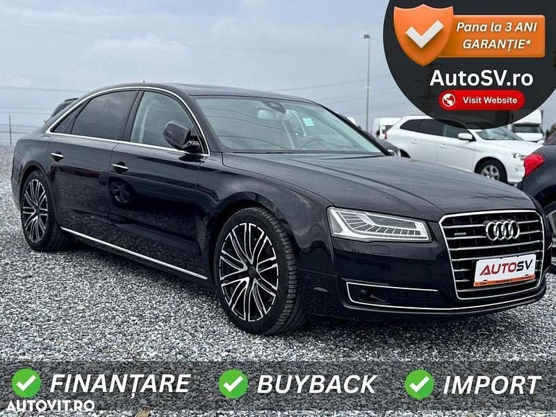 Culoarenegru Utilizat 2015 Audi A8L Premium Berlinǎ | 22.999 EUR - Imagine 1/4