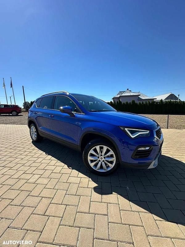 Albastru Utilizat 2021 Seat Ateca Style SUV | 17.490 EUR (Preț bun) - Imagine 1/4