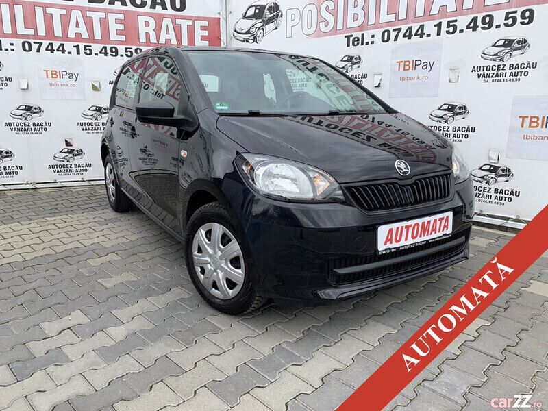 Negru Utilizat 2013 Skoda Citigo Active Hatchback | 7.990 EUR - Imagine 1/4