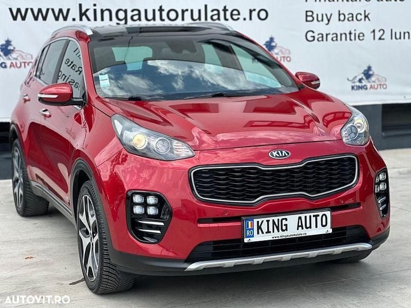Rosu Utilizat 2017 Kia Sportage SUV | 17.200 EUR (Preț OK) - Imagine 1/4