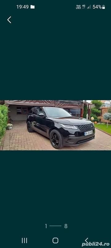 Second-hand Land Rover Range Rover Velar 189 CP (139 kW) 2019 SUV
