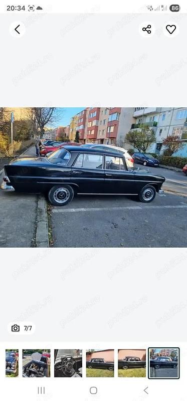 Second-hand Mercedes 190 40 CP (29 kW) 1961 Berlinǎ