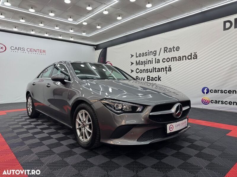 Gri Utilizat 2020 Mercedes CLA200 Coupe | 26.999 EUR - Imagine 1/4