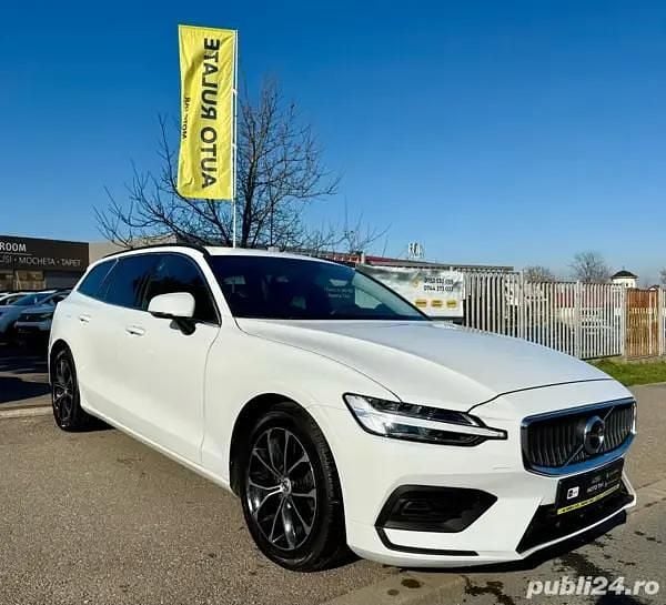 Alb Utilizat 2021 Volvo V60 Break | 20.890 EUR - Imagine 1/4