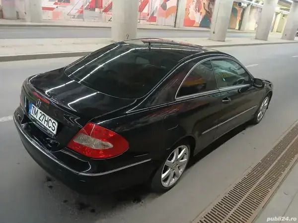 Second-hand Mercedes CLK220 150 CP (110 kW) 2008 Negru Coupe