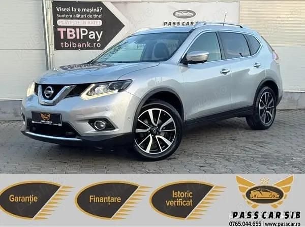 Argintiu Utilizat 2015 Nissan X-Trail Tekna SUV | 11.990 EUR (Preț bun) - Imagine 1/4