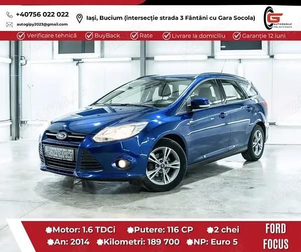 Utilizat 2014 Ford Focus Hatchback | 4.999 EUR (Preț bun) - Imagine 1/4