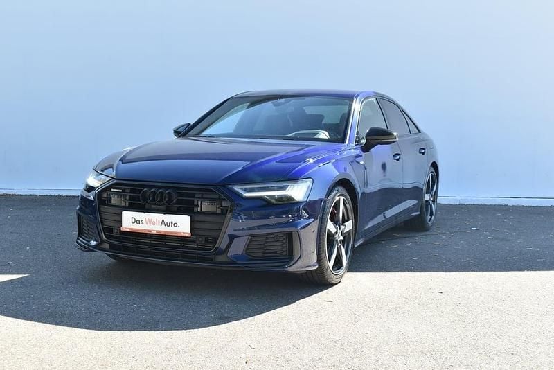 Albastru mediu normal Utilizat 2021 Audi A6 Sport | 38.490 EUR (Preț OK) - Imagine 1/4