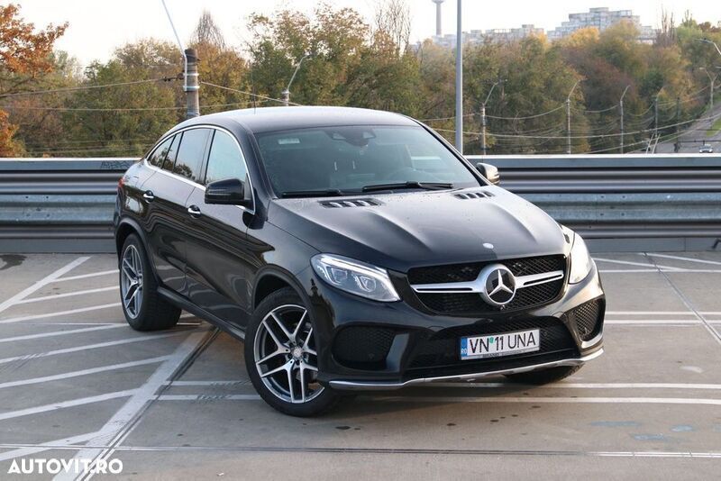 Negru Utilizat 2016 Mercedes GLE350 Coupe | 30.000 EUR (Preț OK) - Imagine 1/4