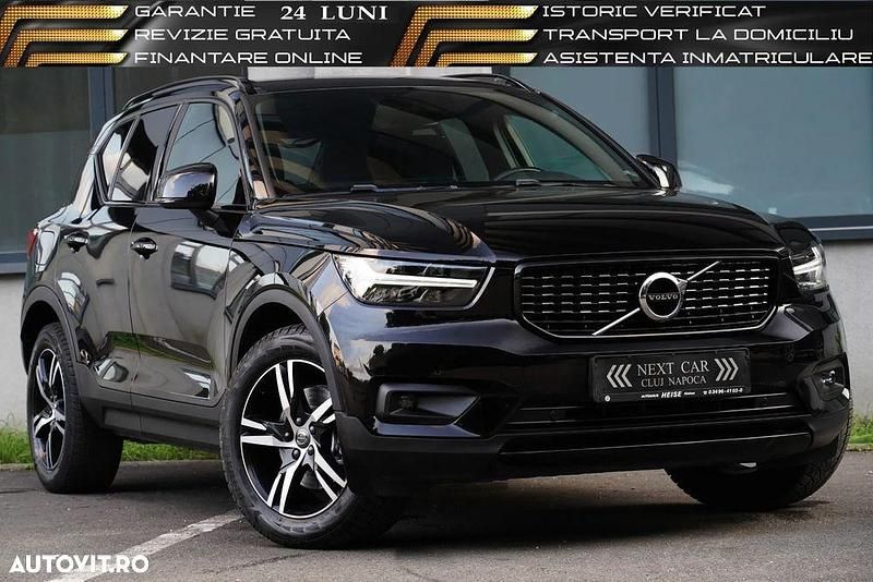 Culoarenegru Utilizat 2019 Volvo XC40 R-Design SUV | 21.750 EUR (Super Preț) - Imagine 1/4