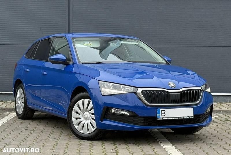 Second-hand Skoda Scala Ambition 115 CP (84 kW) 2020 Culoarealbastru Hatchback