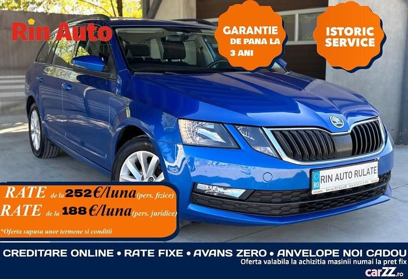 Culoarealbastru Utilizat 2018 Skoda Octavia Break | 10.990 EUR (Preț bun) - Imagine 1/4