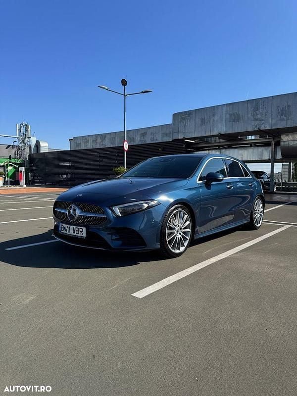 Culoarealbastru Utilizat 2019 Mercedes A200 Berlinǎ | 22.222 EUR (Super Preț) - Imagine 1/4