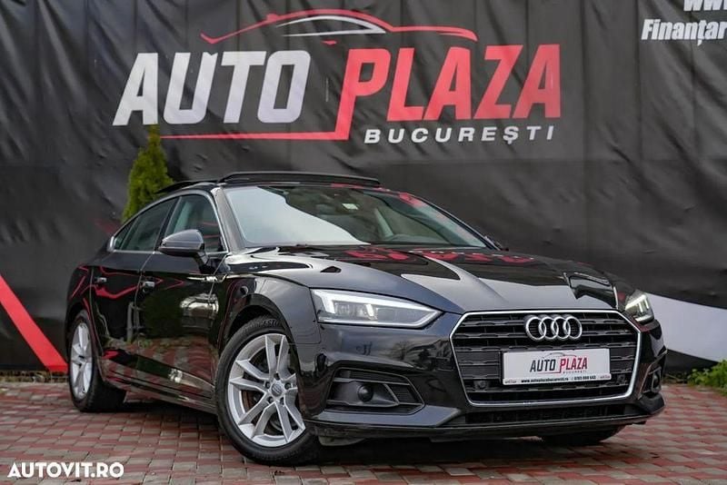 Negru Utilizat 2019 Audi A5 Sportback Design Hatchback | 22.990 EUR (Preț OK) - Imagine 1/4