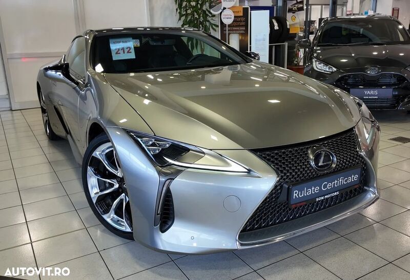 Gri Utilizat 2019 Lexus LC 500 Sport Line Coupe | 71.075 EUR - Imagine 1/4