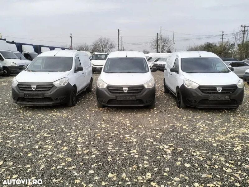 Alb Utilizat 2016 Dacia Dokker Van | 4.800 EUR (Super Preț) - Imagine 1/4