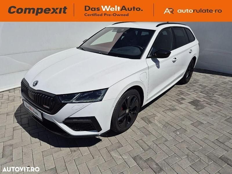 Alb Utilizat 2021 Skoda Octavia Break | 24.900 EUR (Scump) - Imagine 1/4